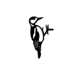 Aberto Design Bird On The Branch 01 - Negro